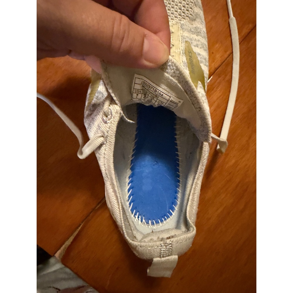 Brooks Bedlam 2 Womens Running Shoes White Gold Striped 1202971B164 Size 7 - Picture 7 of 9